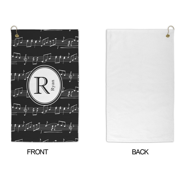 Musical Notes Microfiber Golf Towels - APPROVAL