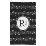Musical Notes Microfiber Golf Towel (Personalized)