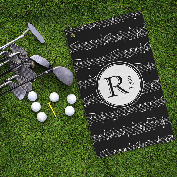Musical Notes Microfiber Golf Towels - LIFESTYLE