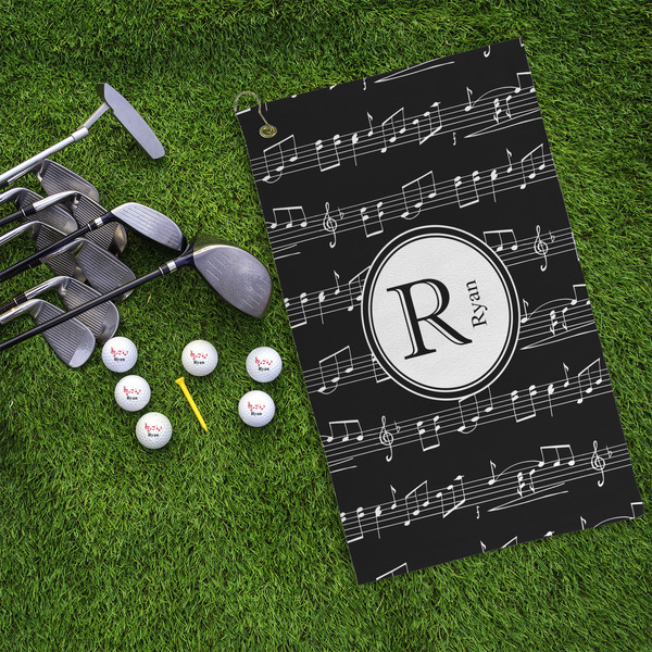 Musical Notes Microfiber Golf Towels - LIFESTYLE