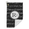 Musical Notes Microfiber Golf Towels Small - FRONT FOLDED