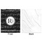 Musical Notes Minky Blanket - 50"x60" - Single Sided - Front & Back