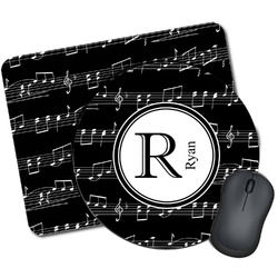 Musical Notes Mouse Pad (Personalized)