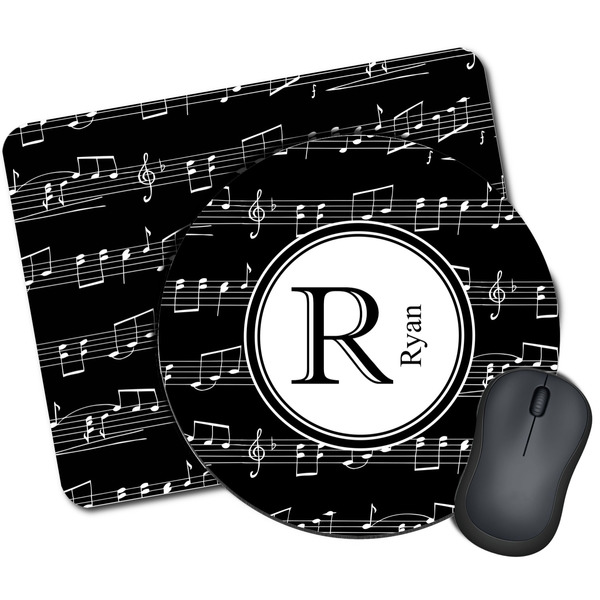 Custom Musical Notes Mouse Pad (Personalized)