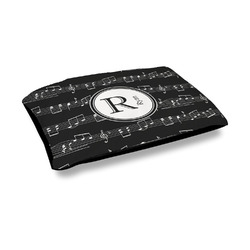 Musical Notes Outdoor Dog Bed - Medium (Personalized)