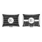 Musical Notes  Outdoor Rectangular Throw Pillow (Front and Back)
