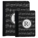 Musical Notes Padfolio Clipboard (Personalized)