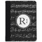 Musical Notes Padfolio Clipboards - Small - FRONT