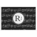 Musical Notes Disposable Paper Placemats (Personalized)