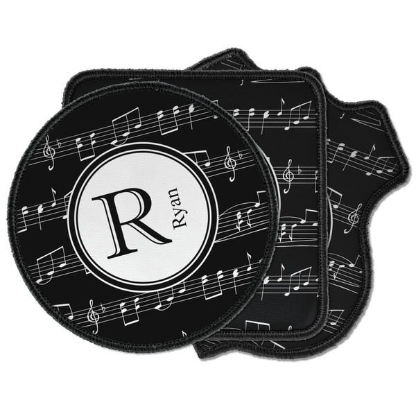 Custom Musical Notes Iron on Patches (Personalized)