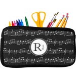 Musical Notes Neoprene Pencil Case (Personalized)