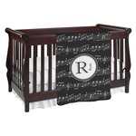 Musical Notes Baby Blanket (Personalized)