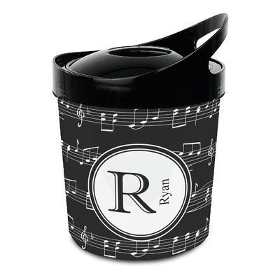 Musical Notes Plastic Ice Bucket (Personalized)