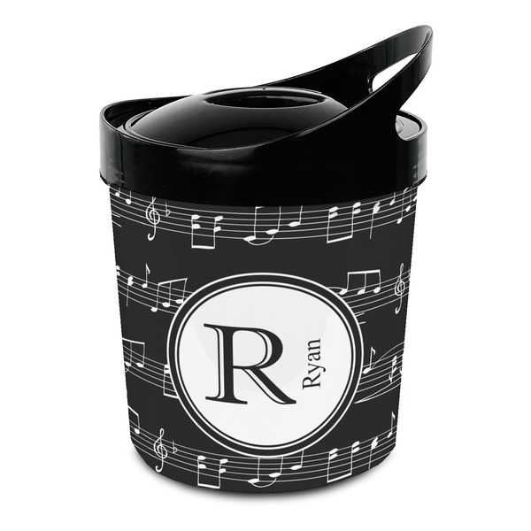 Custom Musical Notes Plastic Ice Bucket (Personalized)