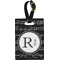 Musical Notes Personalized Rectangular Luggage Tag