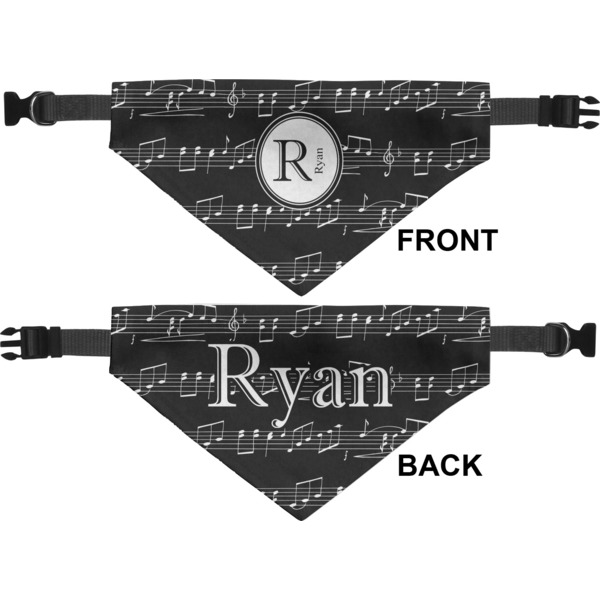Musical Notes Pet Bandana Approval