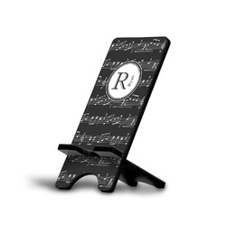 Musical Notes Cell Phone Stand (Large) (Personalized)