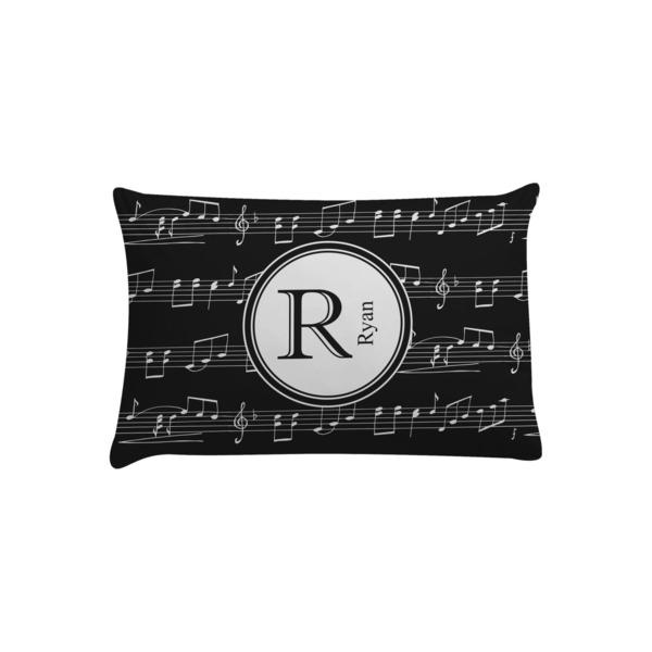 Custom Musical Notes Pillow Case - Toddler (Personalized)