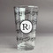 Musical Notes Pint Glass - Full Fill w Transparency - Front/Main
