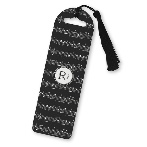 Custom Musical Notes Plastic Bookmark (Personalized)