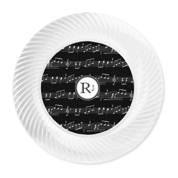 Musical Notes Plastic Party Dinner Plates - Approval