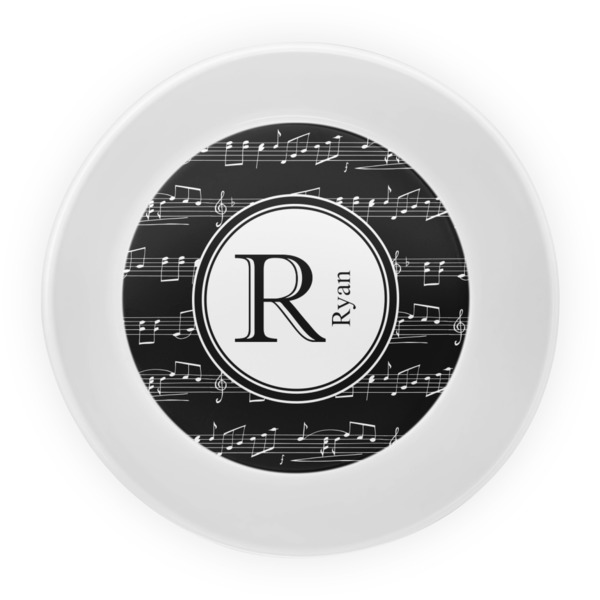 Musical Notes Melamine Bowl - Center