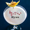 Musical Notes Printed Drink Topper - Large - In Context