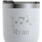 Musical Notes RTIC Tumbler - White - Close Up