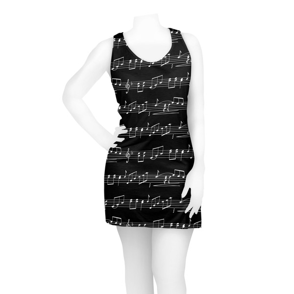 Musical Notes Racerback Dress - On Model - Front