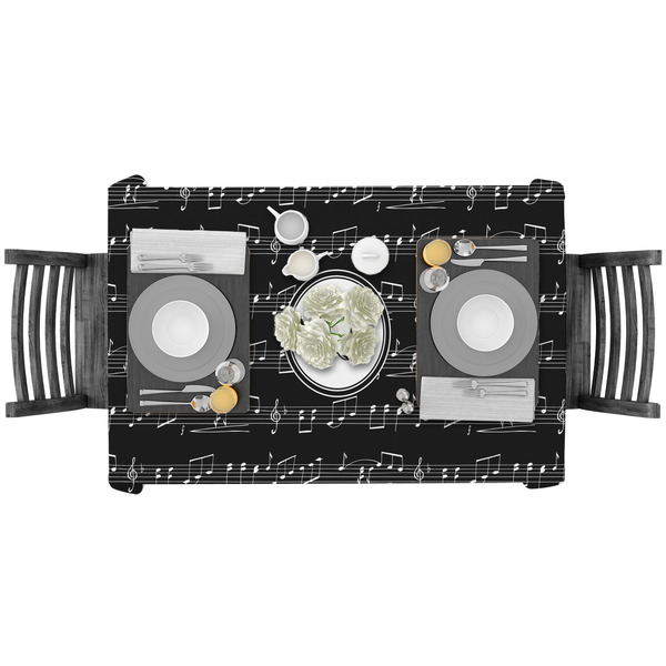 Musical Notes Rectangular Tablecloths - LIFESTYLE