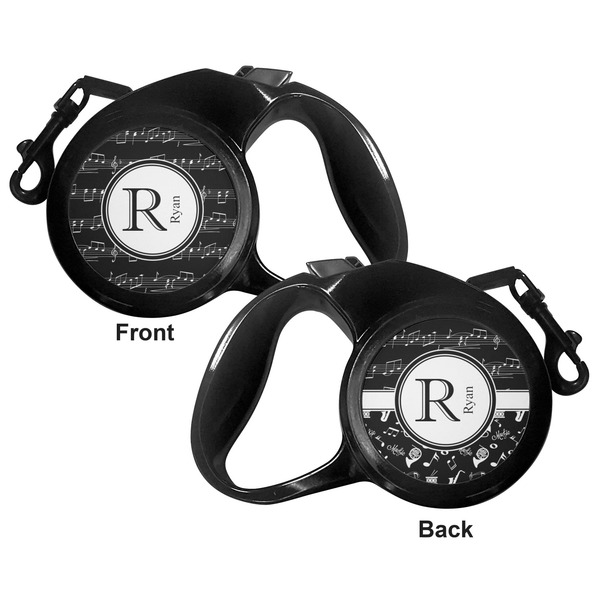 Musical Notes Retractable Dog Leash - Small - Apvl