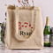 Musical Notes Reusable Cotton Grocery Bag - In Context