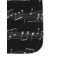Musical Notes Sanitizer Holder Keychain - Detail