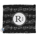 Musical Notes Security Blanket - Single Sided (Personalized)