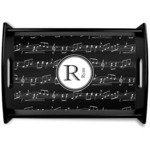 Musical Notes Wooden Tray (Personalized)
