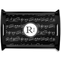 Musical Notes Wooden Tray (Personalized)