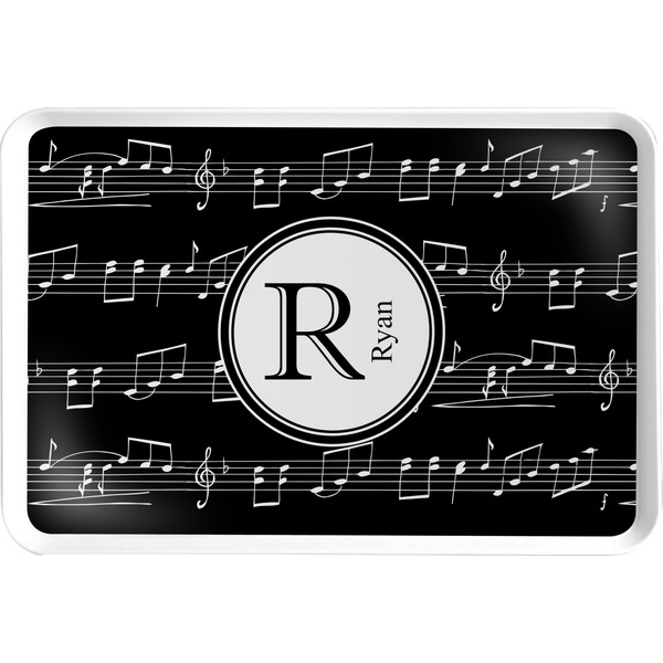 Custom Musical Notes Serving Tray (Personalized)