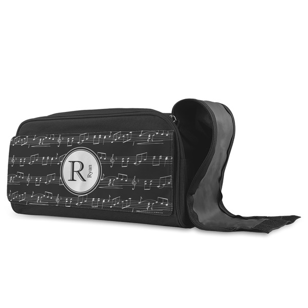 Musical Notes Shoe Bags - ANGLE (Open)
