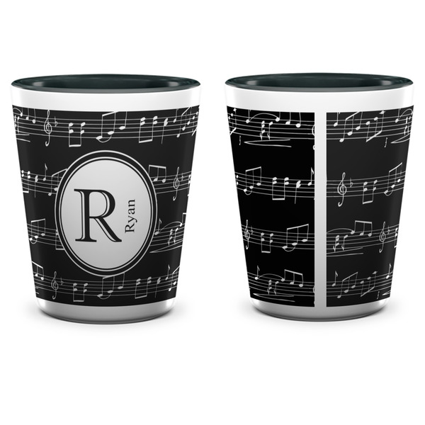 Musical Notes Shot Glass - Two Tone - APPROVAL
