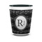 Musical Notes Shot Glass - Two Tone - FRONT