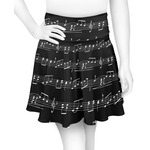 Musical Notes Skater Skirt - Large