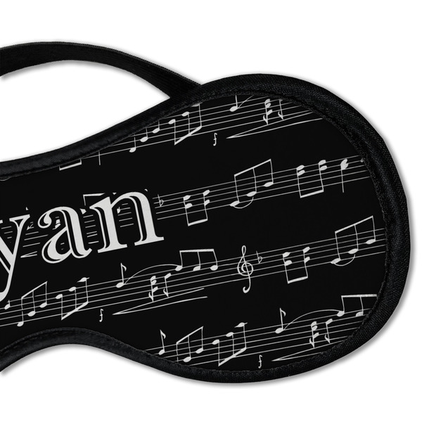 Musical Notes Sleeping Eye Mask - DETAIL Large