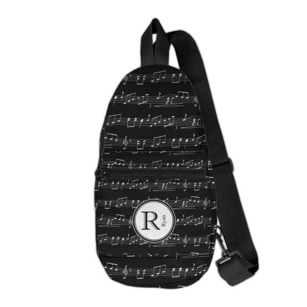 Custom Musical Notes Sling Bag (Personalized)