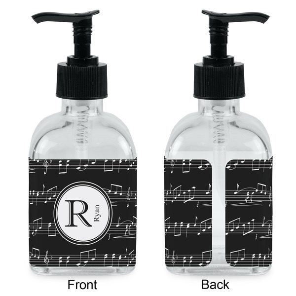 Musical Notes Glass Soap/Lotion Dispenser - Approval