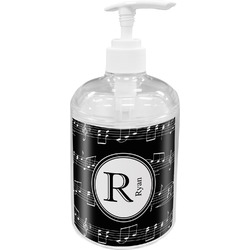 Musical Notes Acrylic Soap & Lotion Bottle (Personalized)