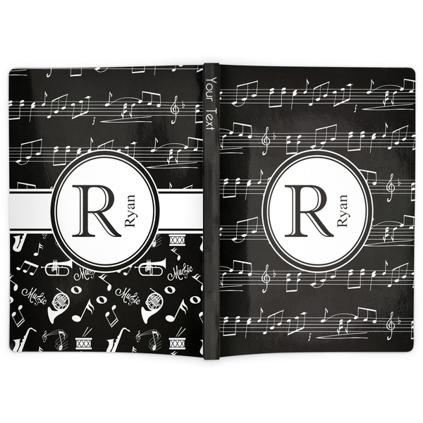 Musical Notes Soft Cover Journal - Apvl