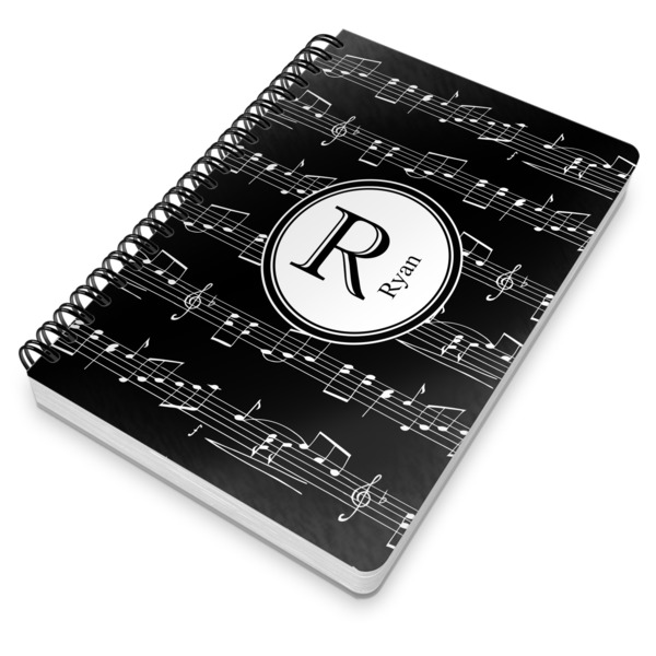 Musical Notes Spiral Journal 7 x 10 - Main