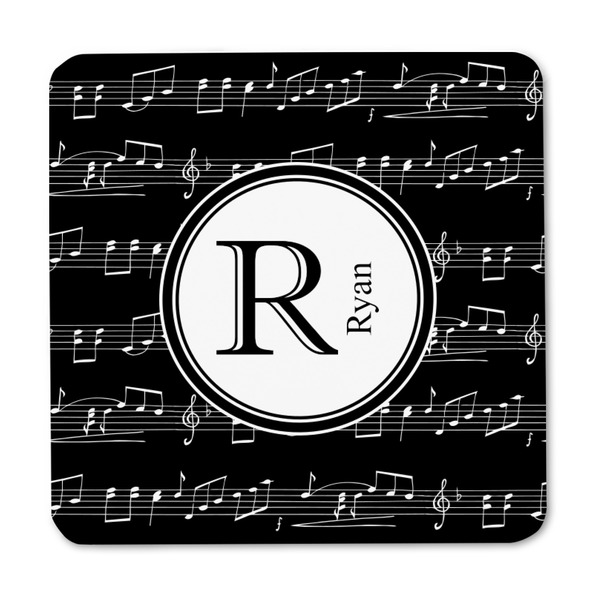 Musical Notes Square Fridge Magnet - FRONT