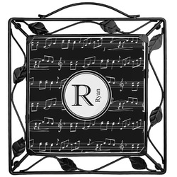 Musical Notes Square Trivet (Personalized)
