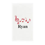 Musical Notes Guest Towels - Full Color - Standard (Personalized)